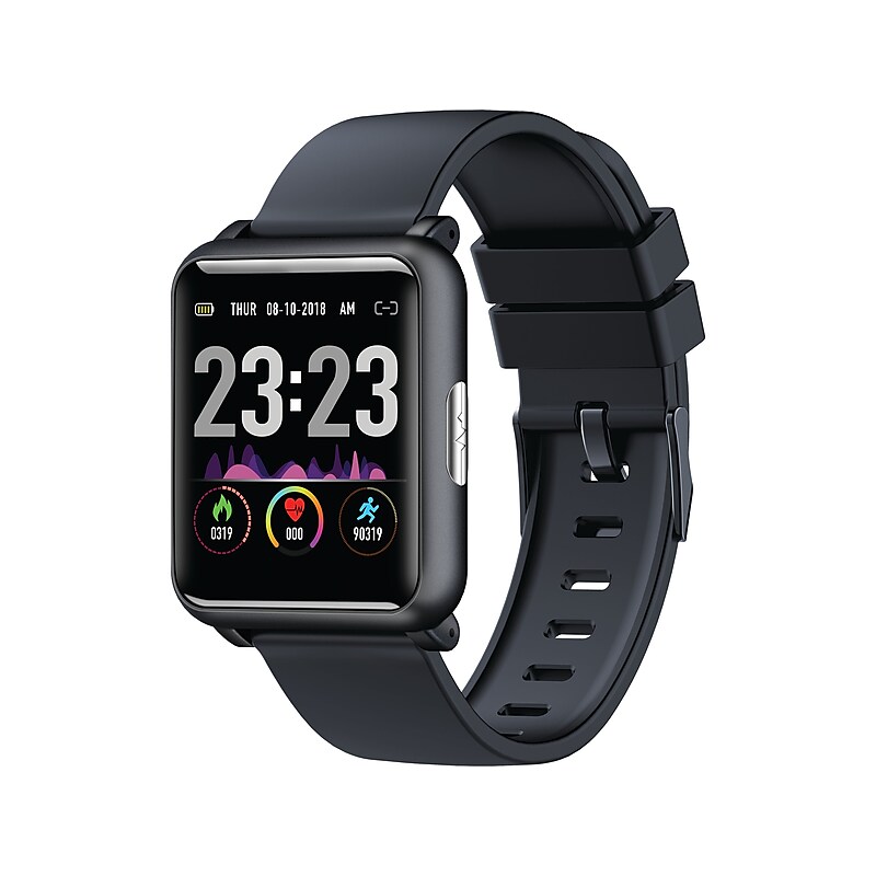 Supersonic Smart Watch, Black (SC-84ECGBLK) image 1