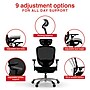 Staples Hyken Ergonomic Mesh Swivel Task Chair, Black (ST63137)~#|#~4EC3065D-C916-4A21-B8AEF0A93A032944_sc7
