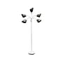 Simple Designs 67" White Metal Floor Lamp with 5 Adjustable Cone Shades (LF2006-GOW)~#|#~4EC65266-9D8A-445A-ACF386C76FF02957_sc7