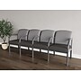 Lesro Weston 4-Seat Tandem Seating, Patriot Plus Charcoal/Chambray Grey (WS4103.WPW-02CHGY.03PPCL)~#|#~4EC92949-9E1F-405F-84793C082723B7CB_sc7