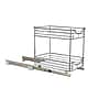 Household Essentials Glidez Multipurpose Steel Pull-Out Storage Organizer with Plastic Liner, 2-Tier Design (HH62727-1)~#|#~4ECAC2F0-CDB2-4879-BEC63AA97CBBE661_sc7