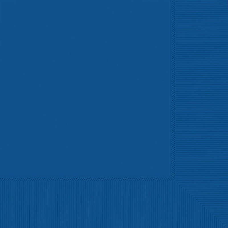 Party City Beverage Napkin, 2-Ply, Royal Blue, 40 Napkins/Pack (AM60211-105) image 1