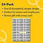 Hustle & Hope Thank You Cards, 5.5" x 4.25", Multicolored, 24 Cards/Pack (BTY007)~#|#~4ED0C522-CDE1-4260-A126463D1E209084_sc7