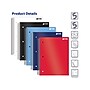 Better Office 5-Subject Subject Notebooks, 8.5" x 11", College Ruled, 200 Sheets, 5/Pack (25785-5PK)~#|#~4ED66C39-4C92-42A4-B7FA5A825CD70264_sc7