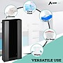 AdirMed Quad Box Vertical Glove Dispenser, Acrylic, Black, 2/Pack (902-04-BLK-2PK)~#|#~4ED72F9E-6AE8-417D-AF384B100D792C37_sc7