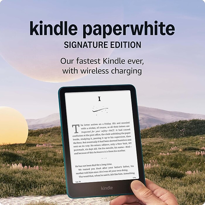 Amazon Kindle Paperwhite Signature Edition 7” Waterproof E-Reader