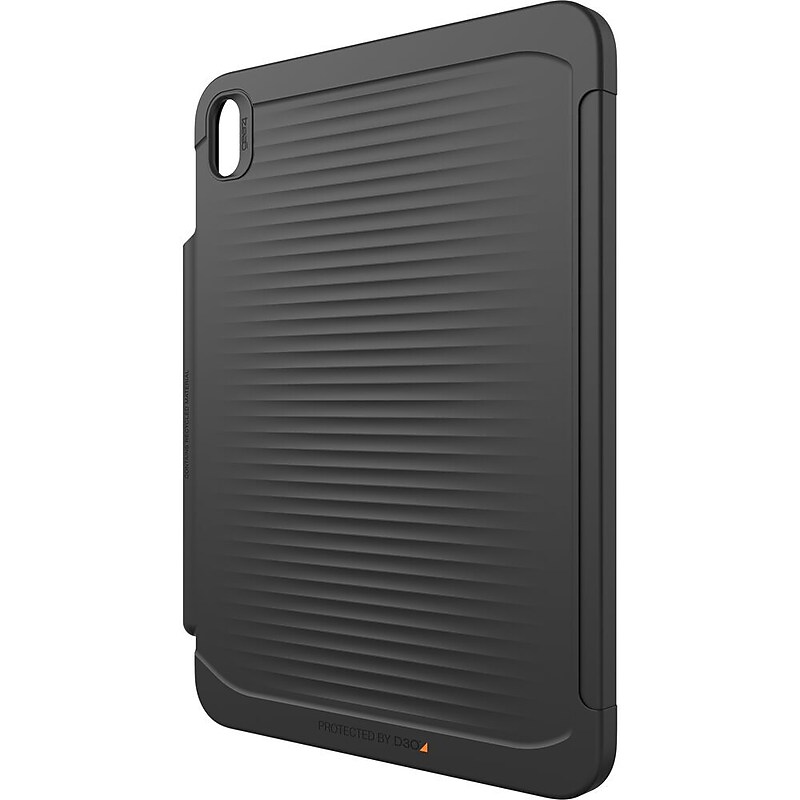 ZAGG gear4 Havana D3O Bio 10.9" Folio Case for iPad 10th Generation, Black (702010226) image 1
