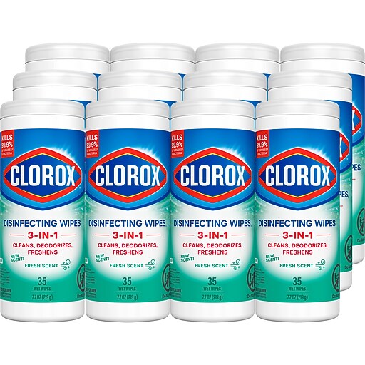 clorox wipes cigarette smell On the Go Fresh Scent Disinfecting Wipes, 25 ct These disinfecting wipes are EPA Clorox Disinfecting Wipes, Fresh Scent,