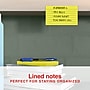 Staples Sticky Notes, 3" x 5", Summer Breeze Collection, Lined, 100 Sheets/Pad, 6 Pads/Pack (ST62870)~#|#~4EE6B115-DD82-4D39-BACB18B71202F53D_sc7