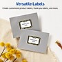 Avery Rectangle Laser/Inkjet Multipurpose Labels, 2" x 3", White, 80/Pack (19479370949)~#|#~4EE6BD23-6CC4-49E3-8E44CC21C25677EF_sc7