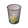 Staples Indoor Trash Can Without Lid, Black Steel Mesh, 4.5 Gal. (56903)~#|#~4EE7CB5D-D9F0-4449-9177DBF6033324EA_sc7