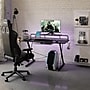 Techni Sport Carbon Computer Gaming Desk with Shelving, Black (RTA-TS200-BK)~#|#~4EE85B40-9689-4F2C-8FBD7F14AEC8DEF4_sc7
