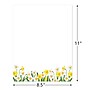 Great Papers Daffodil Meadow Delight Everyday Letterhead, Multicolored, 50 Sheets/Pack (2025005)~#|#~4EE8B0B8-4287-44F6-B22488163384801E_sc7