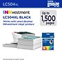 Brother LC504XL Black High Yield Ink Cartridge, Prints up to 1,500 Pages (LC504XLBK)~#|#~4EE8CFBF-50DF-410F-A27180AB08887B24_sc7