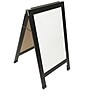 Excello Global Products Indestructible A-Frame Whiteboard, 40" x 22", Black (EGP-HD-0538-BK)~#|#~4EEC1F94-7FB0-4388-8BD0FCC528C0E7FF_sc7