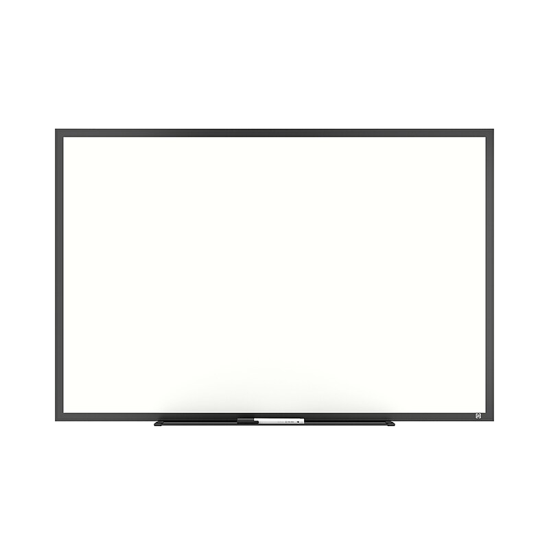 TRU RED™ Melamine Dry Erase Board, Black Frame, 3' x 2' (TR59366) image 1