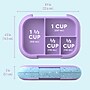 bentgo Chill Kids Bento Box, 4-Compartment, Vivid Orchid Speckle, 22 oz. (BGOCHL-VO)~#|#~4EF5C5E4-5E9F-4F48-9700AB693A648ED2_sc7