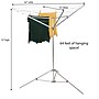 Household Essentials Outdoor Aluminum Clothesline, Silver (17125-1)~#|#~4EF626EB-CEBD-47BF-BA2CCC63F1D500ED_sc7