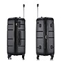 DUKAP Rodez 24" Hardside Suitcase, 4-Wheeled Spinner, TSA Checkpoint Friendly, Black (DKROD00M-BLK)~#|#~4EFDF45B-50B7-42E9-82119D63514A4AD3_sc7