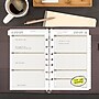 2027 AT-A-GLANCE 8.5" x 5.5" Weekly & Monthly Planner Refill, White/Brown (481-285Y-27)~#|#~4F039B82-1553-4DB6-B34F83C20909A7BF_sc7