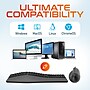 Delton KB250/S38 Wired Ergonomic Keyboard and Optical Mouse Combo, Black (DKME250S38-U)~#|#~4F0670AA-C3BA-464B-A7E72205B26628DA_sc7