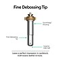 Cricut Fine Debossing Tip & QuickSwap Housing, Silver (2006835)~#|#~4F07437C-0DDA-4A34-A787286249809ABF_sc7