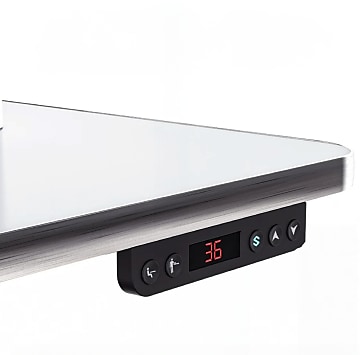 VersaDesk PowerLift 72"W Electric Adjustable Standing Desk - Thumbnail 2