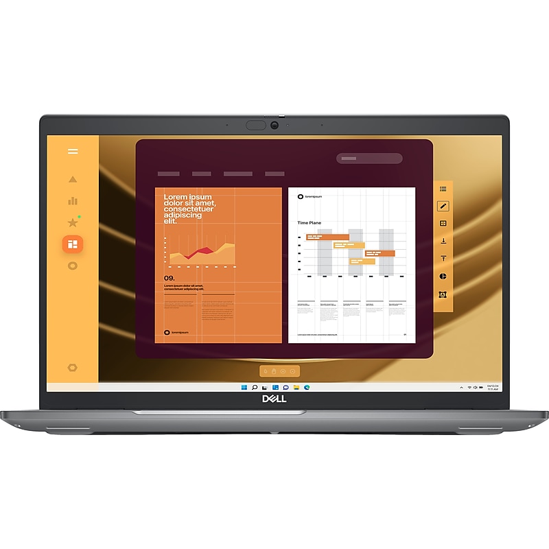 Dell Latitude 5550 15.6" Laptop, Intel Core Ultra 5-135U, 16GB Memory, 256GB SSD, Windows 11 Pro (GWDP8) image 1