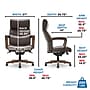 La-Z-Boy Greyson Ergonomic Bonded Leather Swivel Executive Chair, Brown (CHR10086C)~#|#~4F163527-2CB5-46AE-8BCCF988B3D0954F_sc7