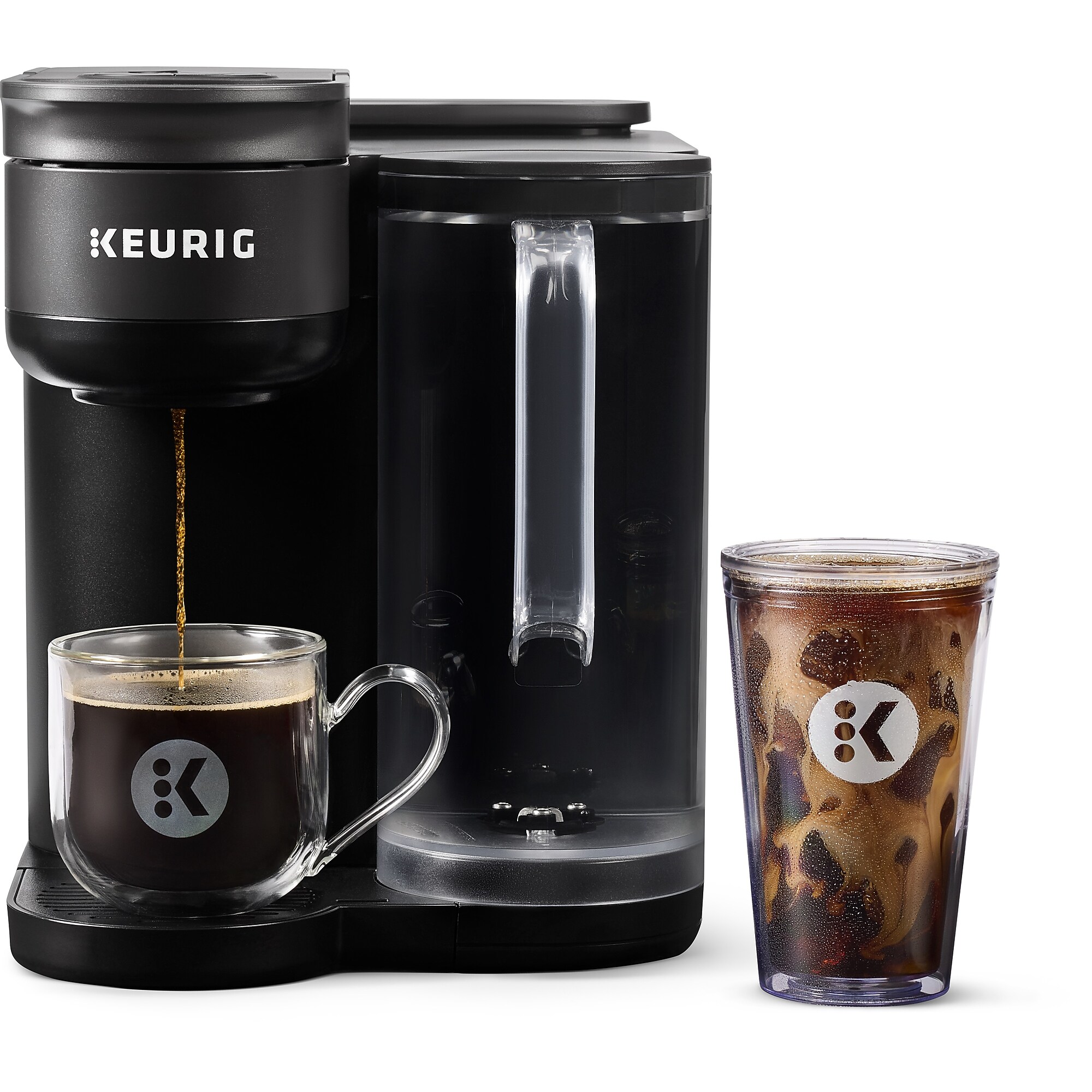 Keurig K-Brew + Chill Single Serve Coffee Maker, Black (5000380296) Simolary simolary.com