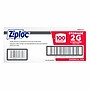 Ziploc Double Zipper Storage Bags, 2 Gallon, 100 Bags/Carton (682253)~#|#~4F20CC47-DFEE-40D7-8A8337DC751B9DF9_sc7