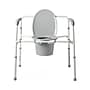 Guardian Bariatric Commode, Fixed Arms, Back Bar, Steel Frame, 650-lb. Capacity (G1-201LBX1)~#|#~4F2376EC-C30C-448A-B33C5D217292848B_sc7