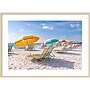 Amanti Art South Beach Miami Beach Chairs II by Richard Silver Wood Framed Wall Art Print, 41"W x 30"H (A42679058526)~#|#~4F2A58DD-D7C6-48C1-A801CEB07AB7DB28_sc7