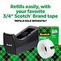 Scotch Desktop Dispenser, 6.25" x 2.7", 1"Core, Black (MMMC38BK)~#|#~4F317360-AF44-48B5-B552C9A9131C3964_sc7