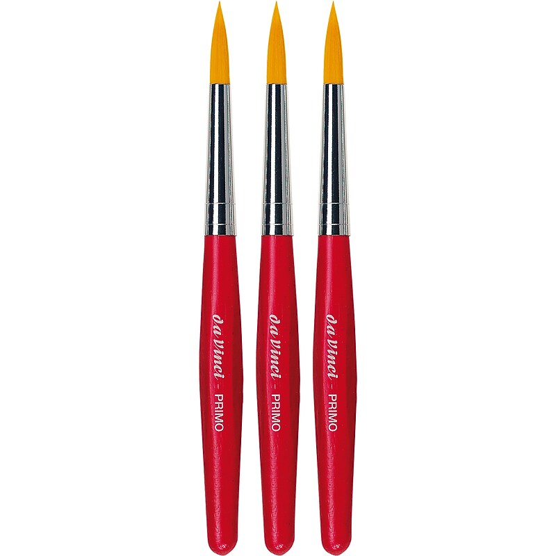da Vinci PRIMO Tempera Preschool Round Brush, 3 /Pack (DVXVA353R0-3) image 1
