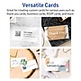 Avery Business Cards, 2" x 3-1/2", Glossy White, 80/Pack (95319)~#|#~4F349634-01B6-4E1A-9C450786F0459481_sc7