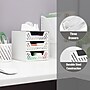Mind Reader Metal Desk Organizer, White (3SLDR-WHT)~#|#~4F37850D-1E5D-461E-977CD607CE43F081_sc7