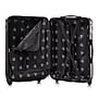 InUSA Vasty 26.37" Hardside Suitcase, 4-Wheeled Spinner, TSA Checkpoint Friendly, Black (IUVAS00M-BLK)~#|#~4F387375-91C2-4A57-95A1916CD30983C4_sc7