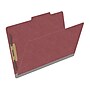 Medical Arts Press Pressboard Classification Folder, 2" Expansion, Legal Size, Dark Red, 25/Box (DV-T52-02-3ARD)~#|#~4F3FE3B5-2ED8-4918-8F510DE5A837E68F_sc7