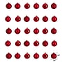Nearly Natural Holiday Christmas Red Shatterproof Ornament Set, 2.5", 30/Set (D1055-RD)~#|#~4F4287A8-79E9-4CD4-B78B93F43BFCC230_sc7
