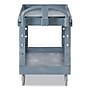Rubbermaid Commercial BRUTE 2-Shelf Foam Mobile Utility Cart with Casters, Gray (RCP2192464)~#|#~4F43C2BF-4225-4194-BA8A583381354451_sc7