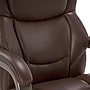 La-Z-Boy Delano Ergonomic Leather Executive Big & Tall Chair, 400 lb. Capacity, Chocolate Brown/Gray (CHR10045C)~#|#~4F43C4BA-8C88-4CFA-AC90DA98ED53F122_sc7