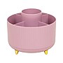 Staples 5-Compartment Rotating Plastic Desk Organizer, Dusty Pink (ST63865)~#|#~4F4924ED-D552-4BEF-B05E11353A27156C_sc7