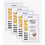 Hustle Clean Body Wipes Disposable Bathing Wipes, 9" x 8", Fresh Scent, 10 Wipes/Box, 4 Boxes/Pack (859992003021)~#|#~4F4E7EEF-C823-4B2A-A6203AEBA3221747_sc7