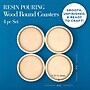 Mod Podge Resin Pouring Surface, Coasters, 4/Pack, 3 Packs/Bundle (MOD25485-3)~#|#~4F4F4F3F-9ABD-4BF3-AF315E3A71186FEA_sc7