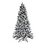 Safavieh 7.5 ft. Pre-Lit Frosted Green Artificial Christmas Tree, 350 Lights (FXP2016A)~#|#~4F502067-926A-46C7-83250666B2420676_sc7