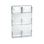 Azar Brochure Holder, 13" x 23.5", Vertical, Wall Mounted, Clear, Acrylic, 2/Pack (252091)~#|#~4F53CA04-D62F-4426-9AB8DCD8036411FF_sc7