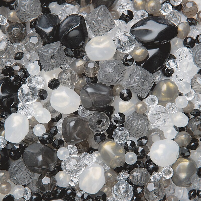 Beadery Element Beads Bag, 1/2 lb., Assorted Colors (BE1357) image 1