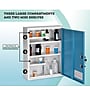Viva Comfort Dual Lock Surface-Mount Medicine Medical Cabinet, 1.1 cu. ft., Blue (ADI999-04-BLU-MK)~#|#~4F557F4B-6319-401D-A23C212CA1C54A4A_sc7