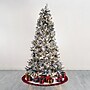 Safavieh 7.5 ft. Pre-Lit Frosted Green Artificial Christmas Tree, 350 Lights (FXP2016A)~#|#~4F579CAB-C7FC-4CAA-8C48FC066C1EBC37_sc7